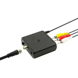 GE RF Modulator | Convert RCA/S-Video to RF Coax Connection