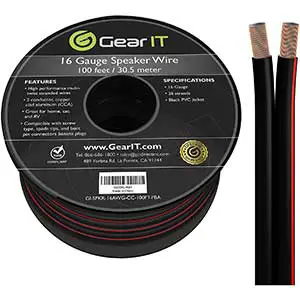 12AWG Audio Cable, GearIT Pro Series 12 Gauge