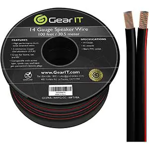 14AWG Speaker Cable, GearIT Pro Series 14 AWG