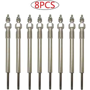 Diesel Glow Plug for Duramax, Chevy GMC, Early Build - 8pcs