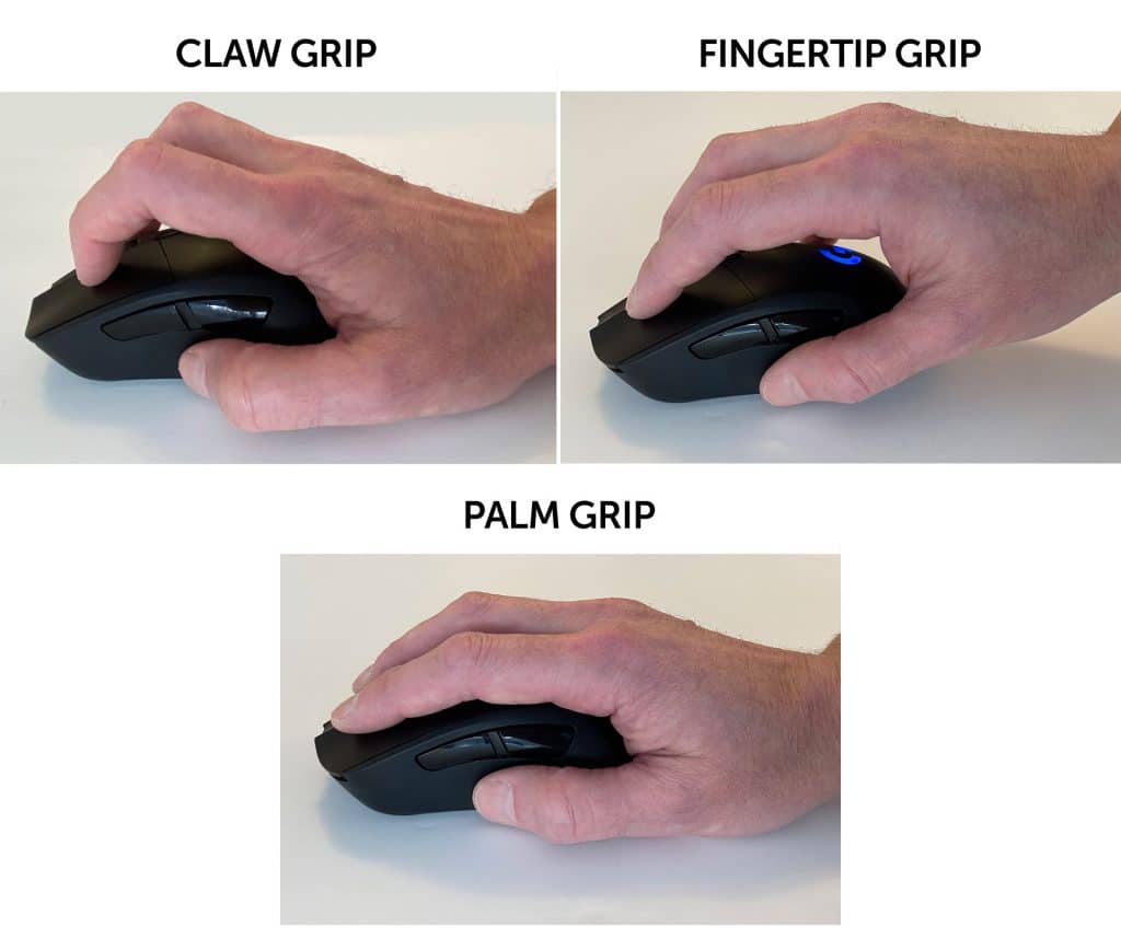 Mouse Grip Types Whats The Difference?
