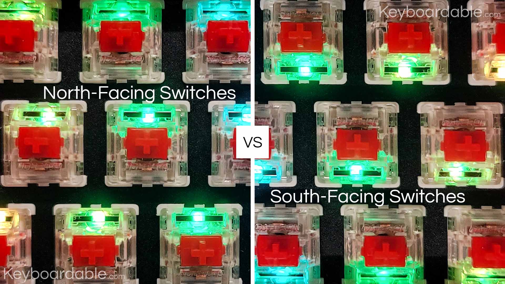 North Facing Vs South Facing Switches?