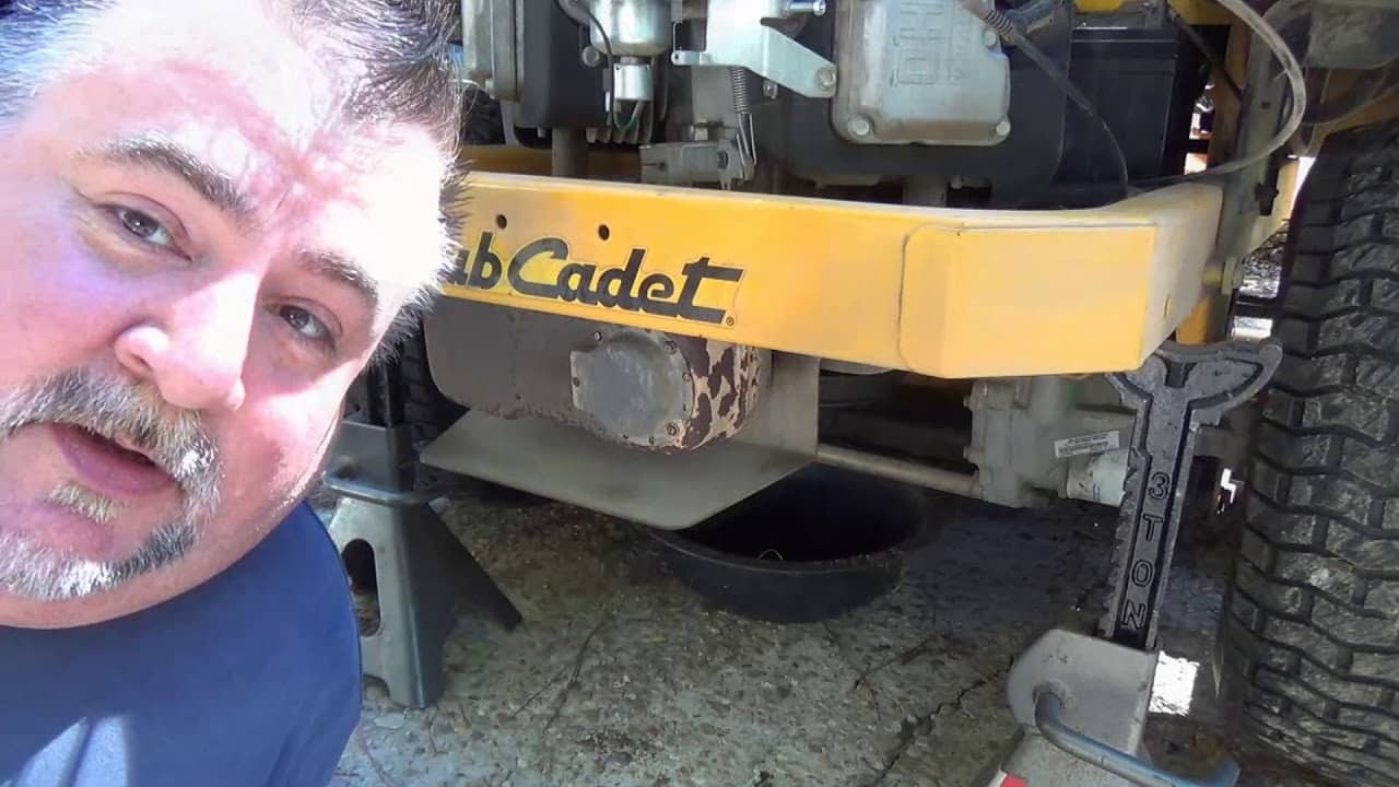 How to Check Hydrostatic Transmission Fluid on a Cub Cadet?